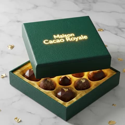 Écrin de Bijoux en Chocolat